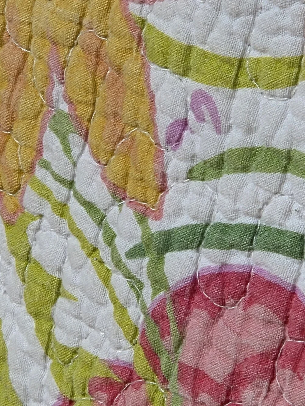 Cotton Reversible Bed Runner Quilt Bed Scarf Bench Cushion Topper Throw